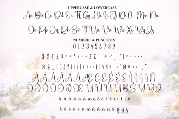 Britannia Christmas Font - Preview 6