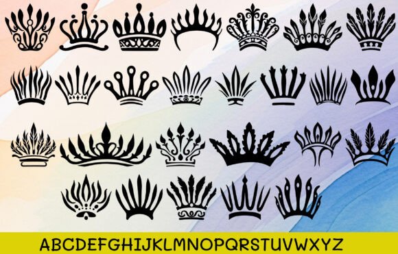 Crown Samoan Tribal Font - Preview 1
