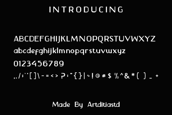 Gergeta Font - Preview 1