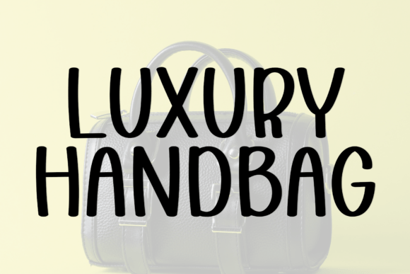 Handbag Font - Preview 2