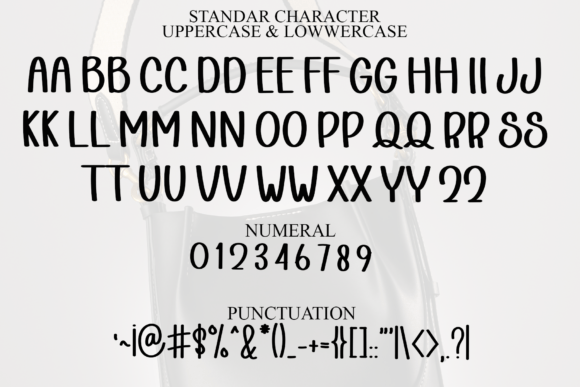 Handbag Font - Preview 6