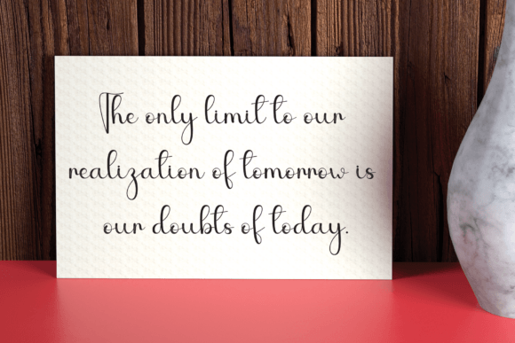 Rainy Wintry Font PNG with transparent background - Preview 2