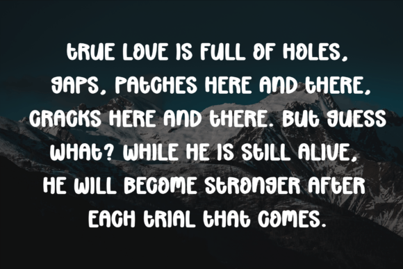 River Stars Font PNG with transparent background - Preview 5