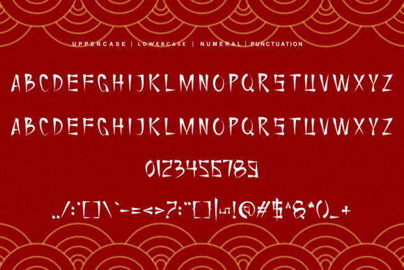 Sawuren Font PNG with transparent background - Preview 3