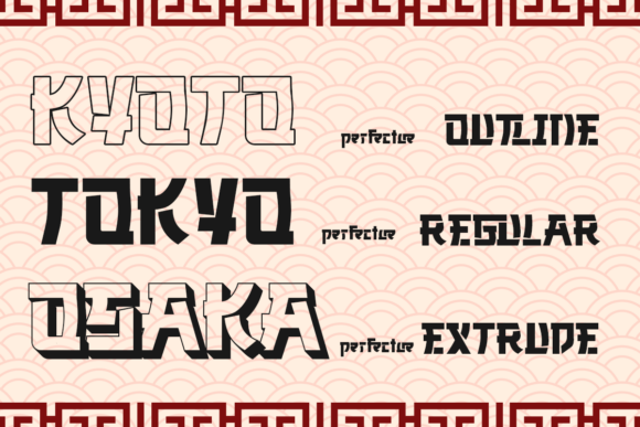 Shikaru Font PNG with transparent background - Preview 2