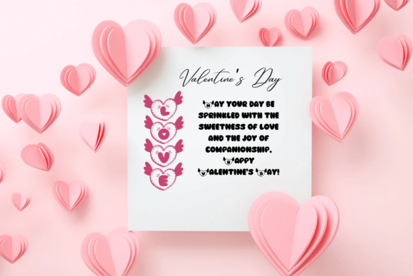 Heart with Wing Font - Preview 6