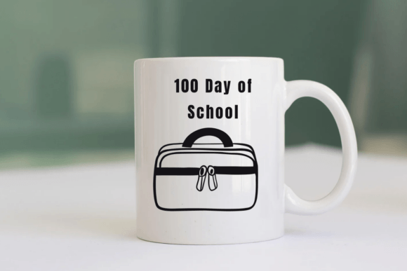 100 Day of School Font - Preview 6