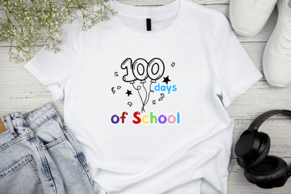 100 Days of School Font - Preview 4