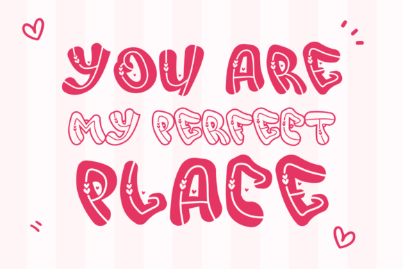 Adore Love Font - Preview 1