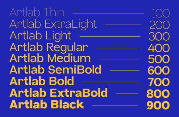 Artlab Font - Preview 2