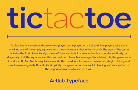 Artlab Font - Preview 3