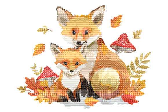 Autumn Companions Fox