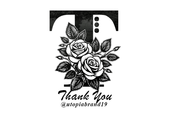 Beautiful Flower Monogram Font - Preview 5