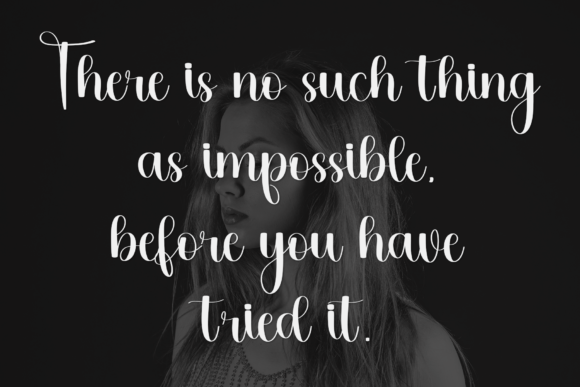 Believe Font - Preview 2