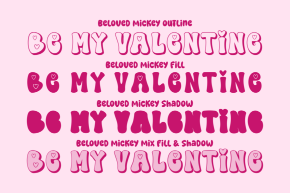 Beloved Mickey Font - Preview 2