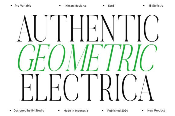 Blackline Gothic Font - Preview 2