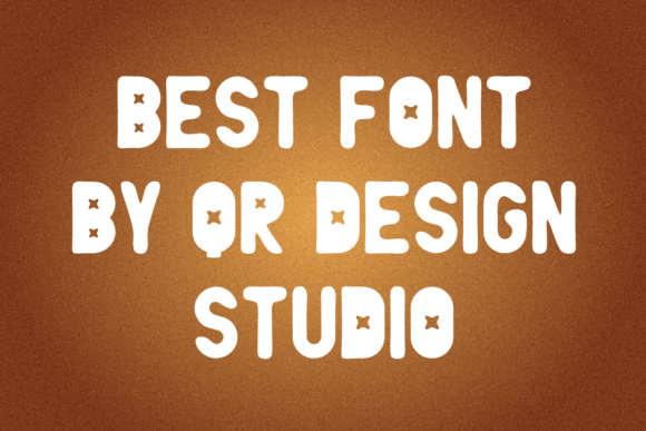 Bubble Beoged Font - Preview 2