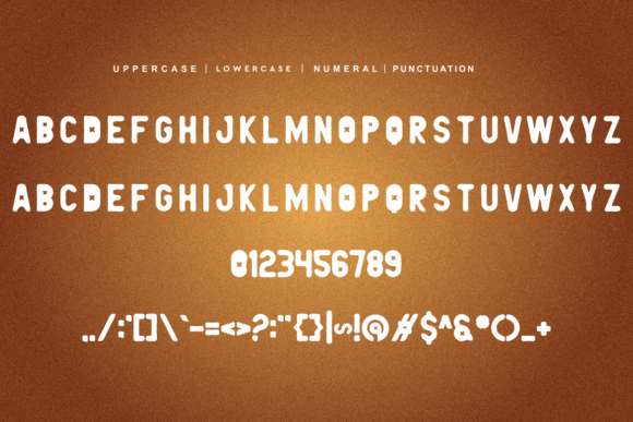 Bubble Beoged Font - Preview 3