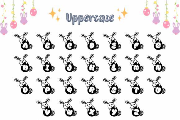 Bunny Easter Font - Preview 1