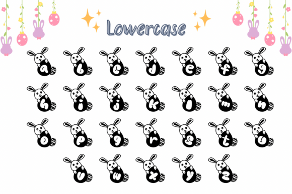 Bunny Easter Font - Preview 2