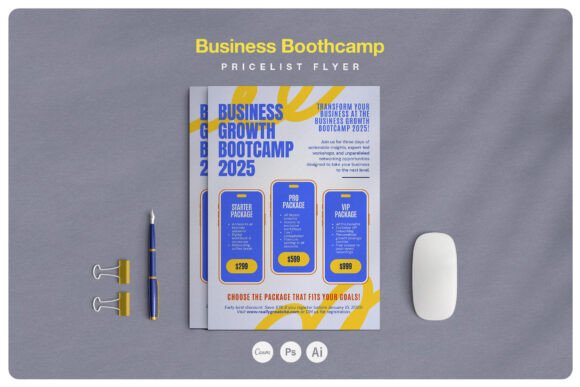 Business Boothcamp Marketing Flyer for promotional business design