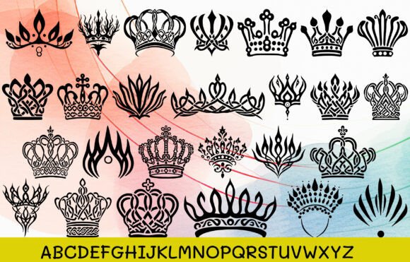 Crown Celtic Tribal Font - Preview 1