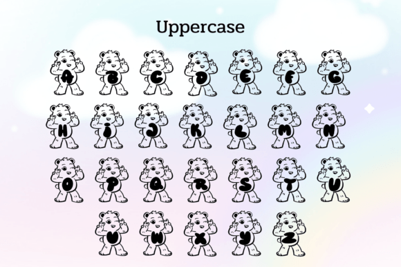 Cute Font - Preview 1