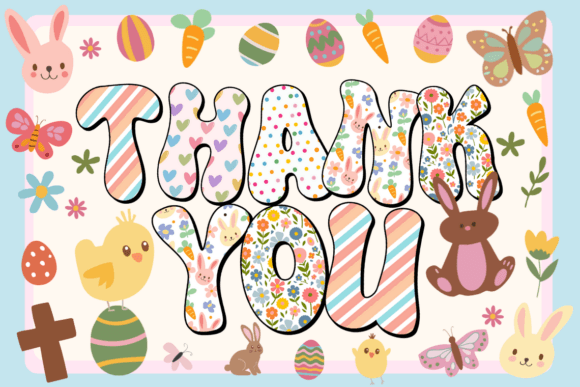 Fancy Easter Font - Preview 5