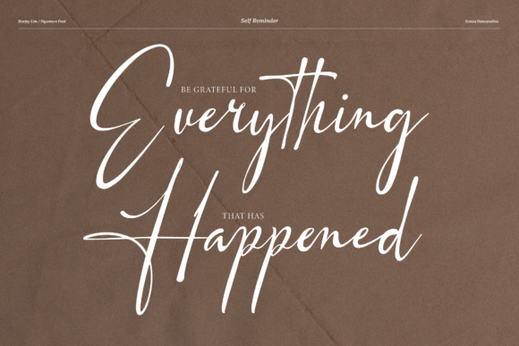 Harfey Lim Font - Preview 3