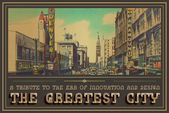 Inline Heritage - Art Deco Font PNG with transparent background - Preview 3