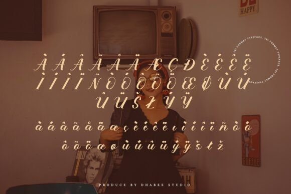 Lumirnas Font PNG with transparent background - Preview 3
