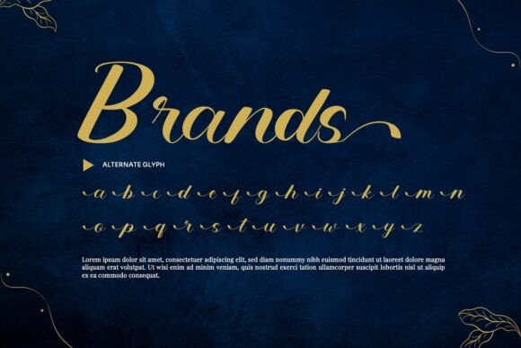 Lumirnas Font PNG with transparent background - Preview 6