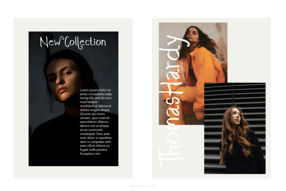 Mehmic Font PNG with transparent background - Preview 6