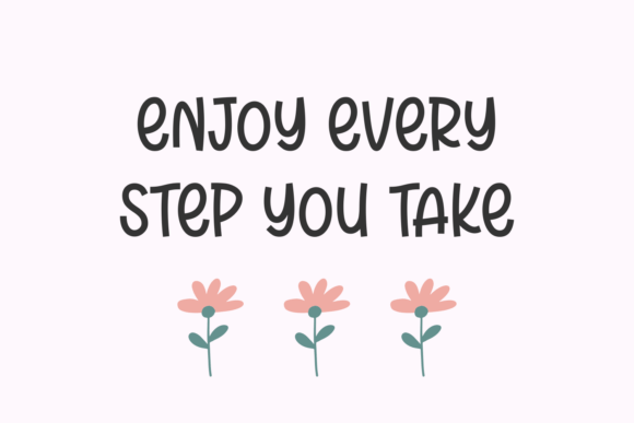 Natural Struggle Font PNG with transparent background - Preview 3