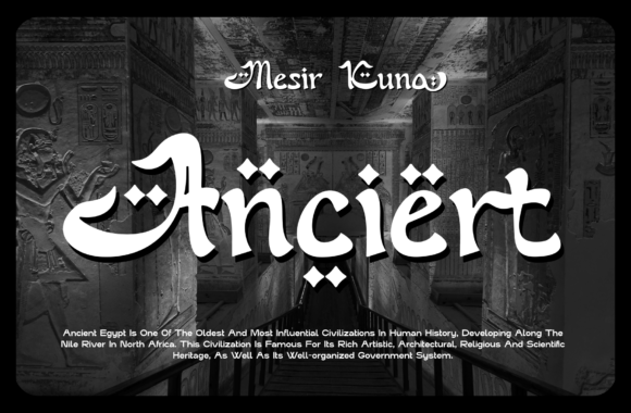Nullan Font PNG with transparent background - Preview 6