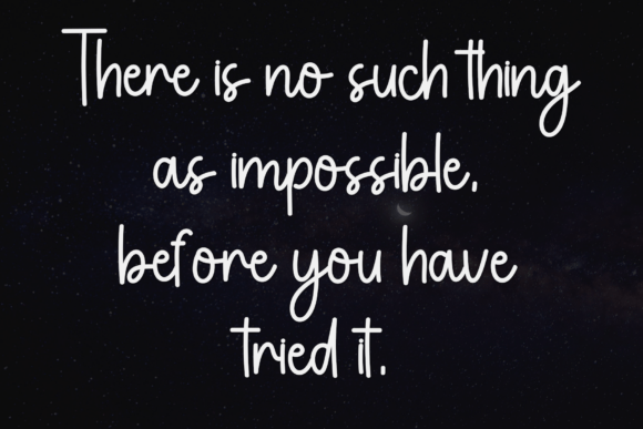 Script Wonderful Font PNG with transparent background - Preview 2