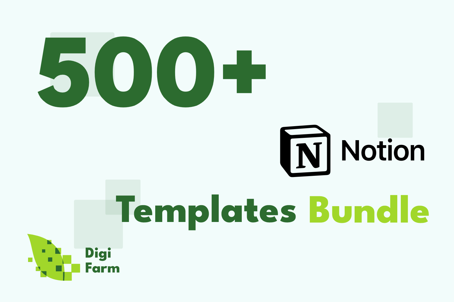 Notion Graphcs 500+ Notion Templates Bundle Graphic by Digi Farm · Creative Fabrica