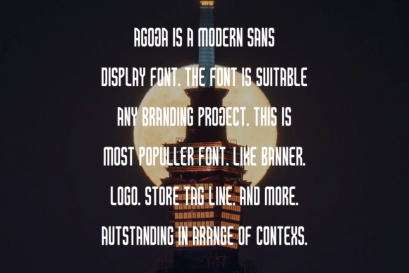 Agoja Font - Preview 3