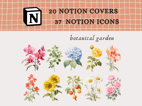 Botanical Garden Notion Icons