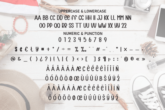 Coming Holiday Font - Preview 6