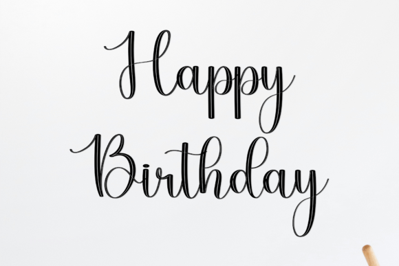 Delight Autography Font PNG with transparent background - Preview 4