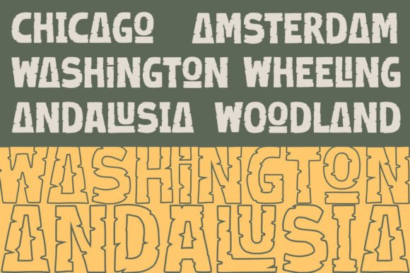 Reliction Font PNG with transparent background - Preview 2