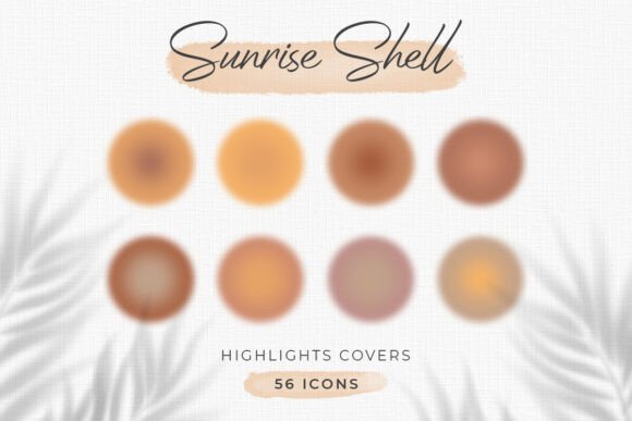 Sunrise Shell Aura Highlight Covers