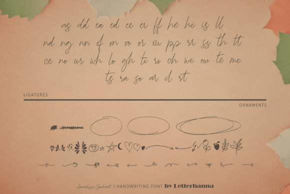 Amarilysse Glowheart Font - Preview 3