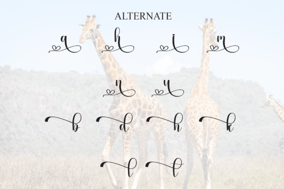 Animals Font - Preview 6