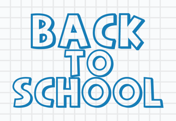 Back to School Font - Preview 2