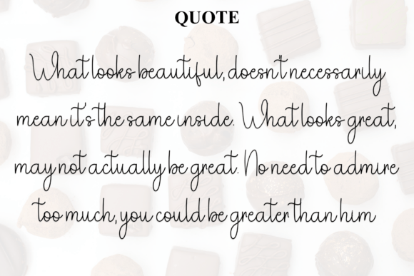 Beauty Mindset Font PNG with transparent background - Preview 5