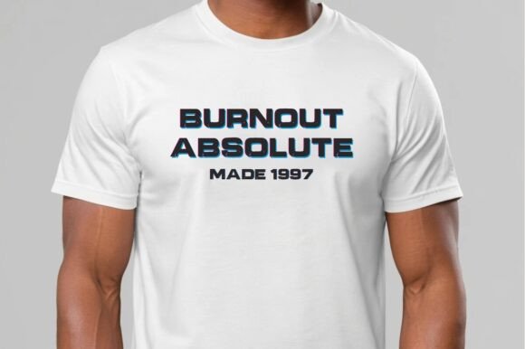Burnout Absolute Font - Preview 2
