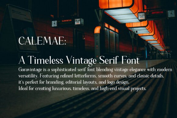 Celemae Font - Preview 4