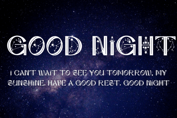 Celestial Body Font - Preview 4
